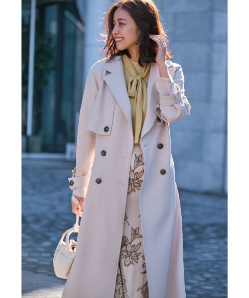 海外最新 バックフレアトレンチコート トレンチコート Www Comisariatolosandes Com