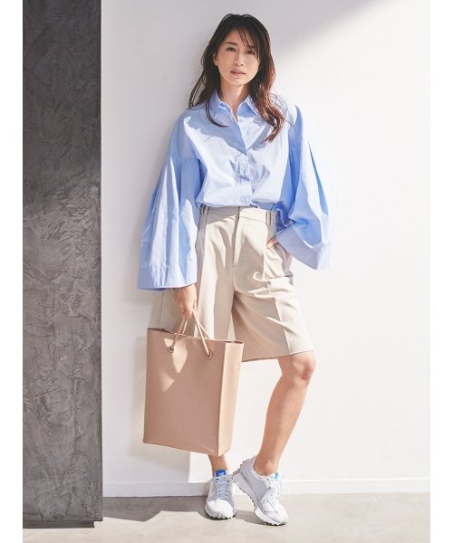 【emmi atelier】ワイドスリーブシャツ
