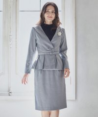 DRESS+/ママレディースフォーマル セレモニースーツ ジャケット タイトスカート 2点セット セットアップ  入学式 卒業式/504490711