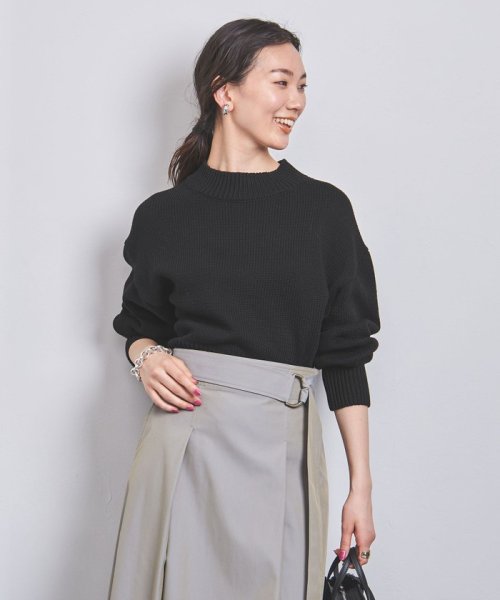 <UNITED ARROWS>C/N ボトルネック ショート ニット W