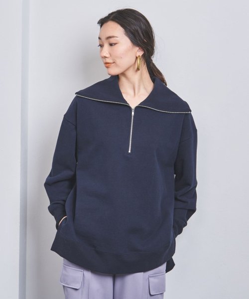 【WEB限定】＜UNITED ARROWS＞C ジップカラー スウェット W
