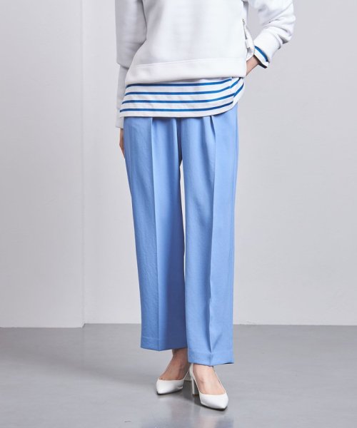 ＜UNITED ARROWS＞TA ツイル タック テーパードパンツ W