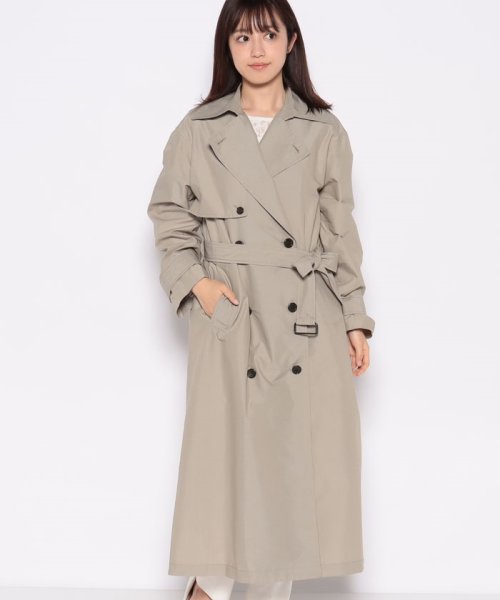 セール Loungedress シャンブレートレンチコート ラウンジドレス Loungedress D Fashion