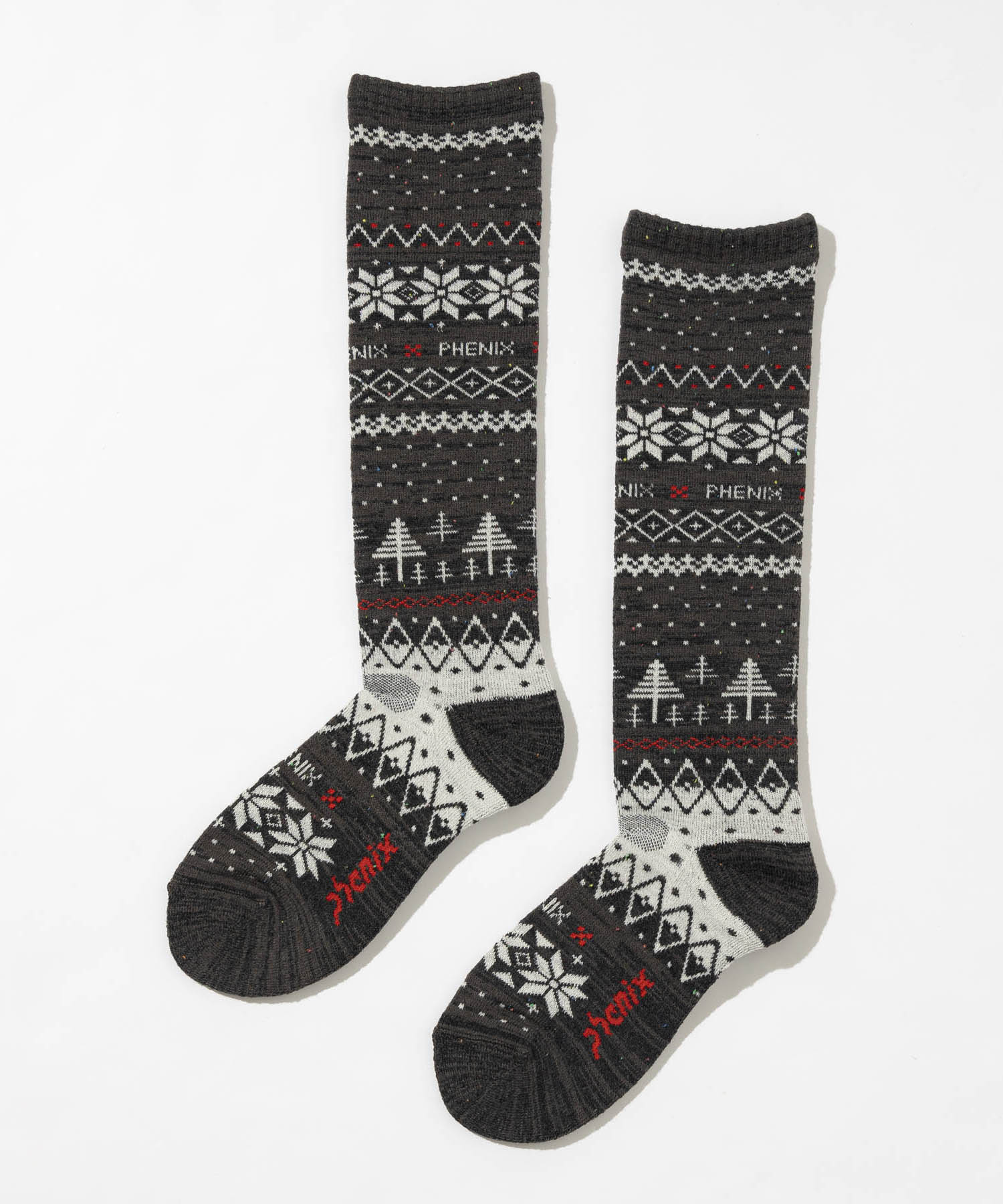 Phenix フェニックス Snow Patterned Socks スノウパターンドソックス 時間指定不可 話題の人気 カッパ phenix アンド WOMENS Kappa