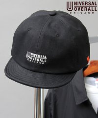 AMS SELECT/ユニバーサルオーバーオール ロゴ刺繍 コットン ショートバイザーキャップ ショートブリム アンパイアキャップ オールシーズン 通年 メンズ 帽子/504492202