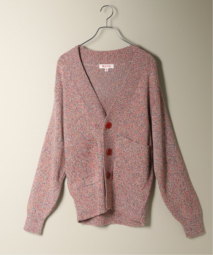 MASU / エムエーエスユー】MELANGE LOOSE CARDIGAN equaljustice.wy.gov