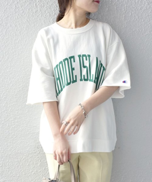 セール 30 Off Ships別注 Champion カットスリーブカレッジスウェット シップス ウィメン Ships Women D Fashion