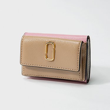 MARC JACOBS マークジェイコブス SNAPSHOT MINI TRIFOLD WALLET スナップショット ミニトライフォールド 三つ折り財布