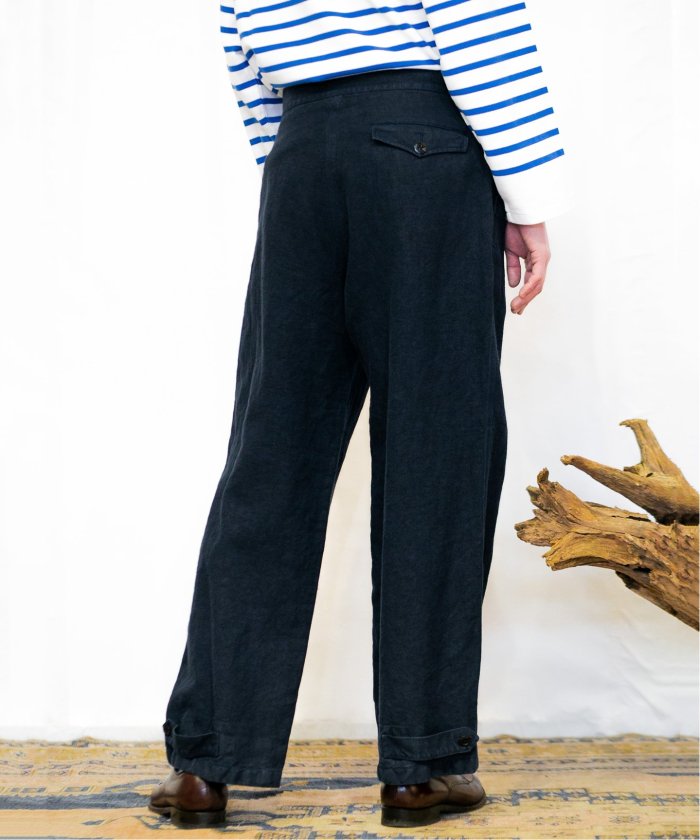 【新品】 ETS.MATERIAUX マテリオ M-38 ベルテッドパンツ ETS.MATERIAUX / マテリオ】M－38 ベルテッドパンツ