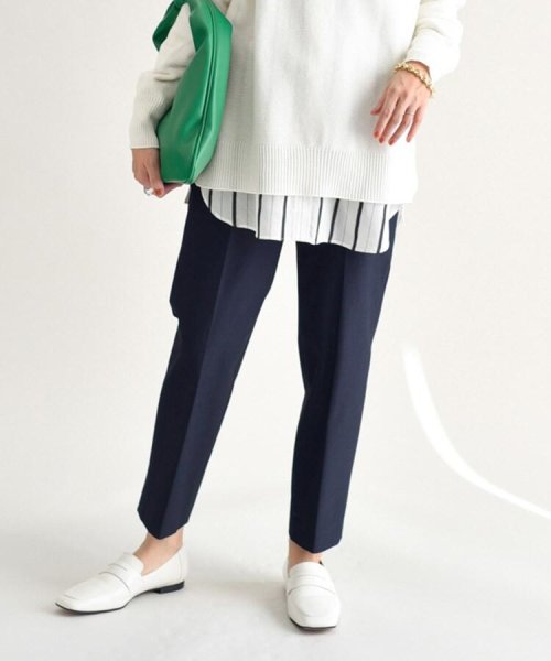 Miliorクロップドパンツ【洗える】