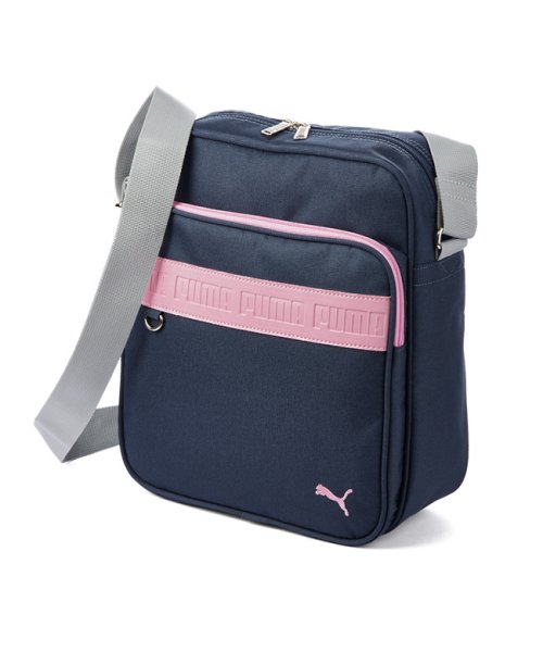 Puma プーマ スクールバッグ ショルダー サブバッグ 女子 中学生 高校生 女子高生 通学 縦型 横浜型 横浜バッグ J140 プーマ Puma D Fashion