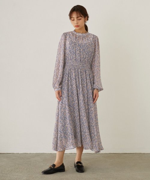 セール 50 Off インナー付き シフォンワンピース １７９ ｗｇ ニコルクラブ １７９ ｗｇ D Fashion