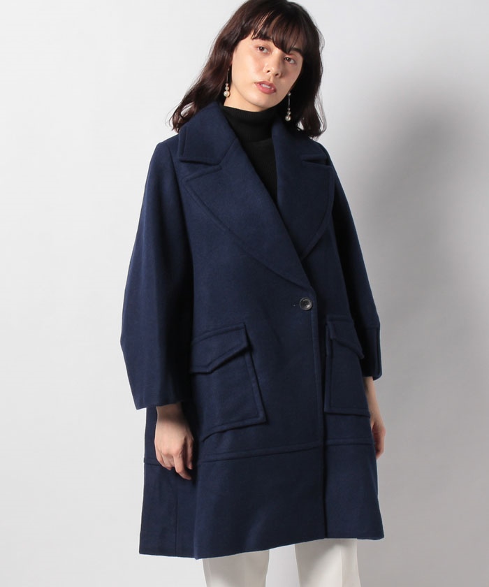 【オンライン限定商品】  ALBERTO FERMANI/アルベルトフェルマーニ 】Half Sleeve Coat ジャケット・アウター