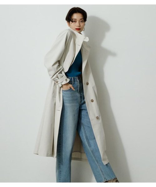Stand Collar Trench Coat アズールバイマウジー Azul By Moussy D Fashion