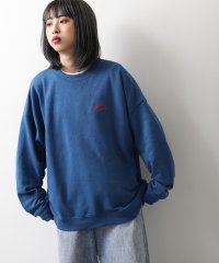 ZIP FIVE/ワンポイント刺繍ユニセックスビッグシルエットトレーナー/504504507