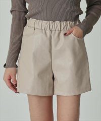 ANAP/フェイクレザーショートパンツ/504505536
