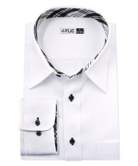 FLiC/ワイシャツ メンズ ビジネスシャツ Yシャツ yシャツ カッターシャツ ドレスシャツ シャツ フォーマル ビジネス ノーマル スリム スマート 大きいサイズ 形/504505971