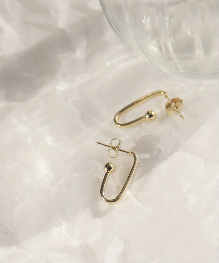 【JUSTINE CLENQUET】シルバー Blake ピアス JUSTINE CLENQUET/ジャスティーヌ クランケ】Blake earrings