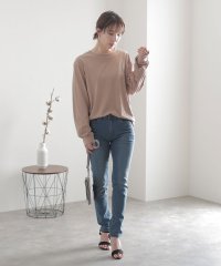 PourVous/プールヴー PourVous フロントジッパーデニムパンツ/504491959