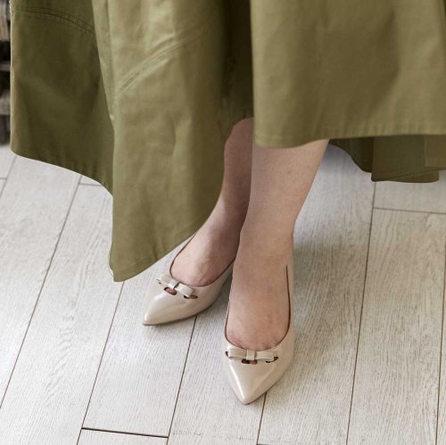 セール 62 Off エナメルリボンパンプス ピッティ Pitti D Fashion