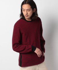 TRANS CONTINENTS./（OVADIA－SONS）71K74031 Striped Knit Waffle/504492419