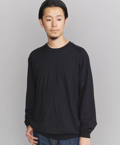 BY GIZA コットン リラックス ニット －ウォッシャブル－