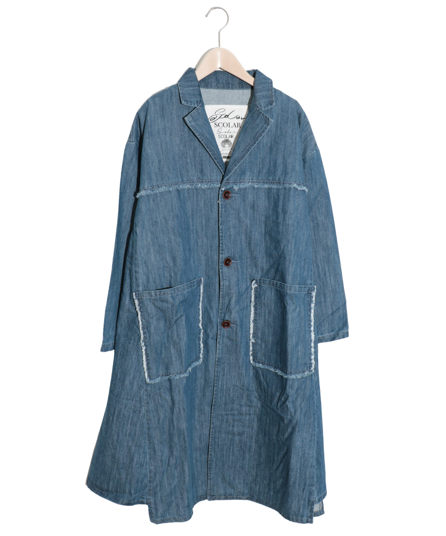 デニムコート(504505580) | スカラー(ScoLar) - d fashion デニムコート(504505580) | スカラー(ScoLar) - d fashion