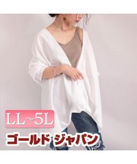 GOLD JAPAN/大きいサイズ レディース ビッグサイズ 裾タック変形プルオーバーシャツ/504496427