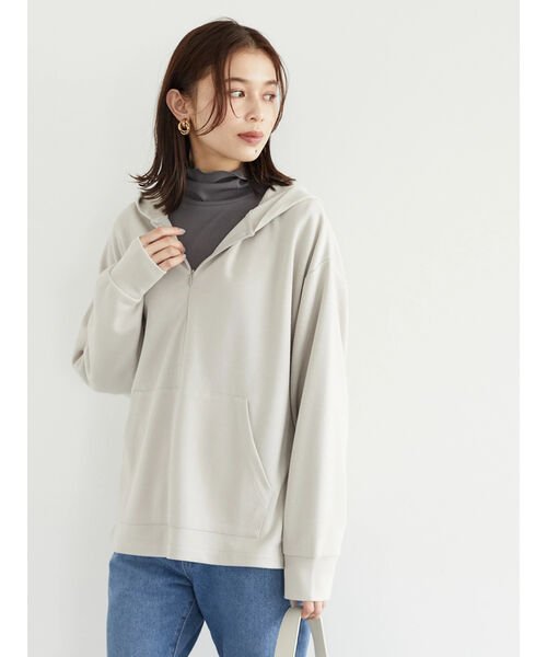 セール ハーフzipプルオーバー グリーンパークス Green Parks D Fashion