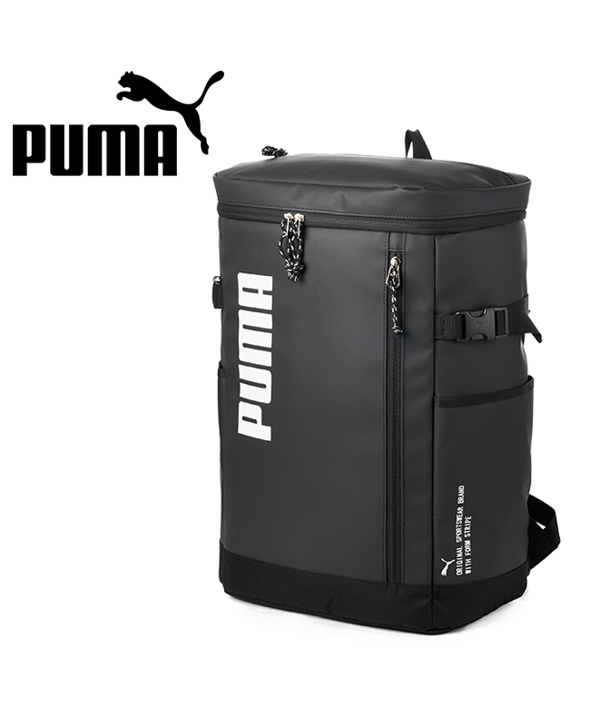 大特価お得 PUMA - プーマ スクエア型 リュックサック ブラックの通販