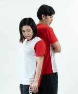 ホワイト×レッド