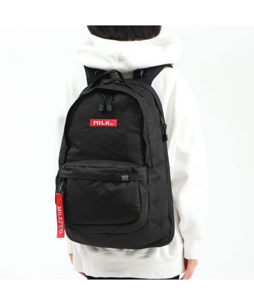 ミルクフェド リュック MILKFED. COMFORTABLE BACKPACK BAR バックパック B4 30L 中学生 高校生 103214053002