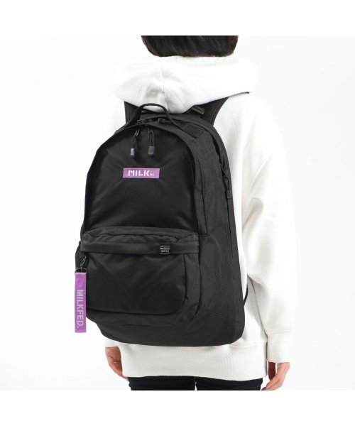 ミルクフェド リュック MILKFED. COMFORTABLE BACKPACK BAR バックパック B4 30L 中学生 高校生 103214053002