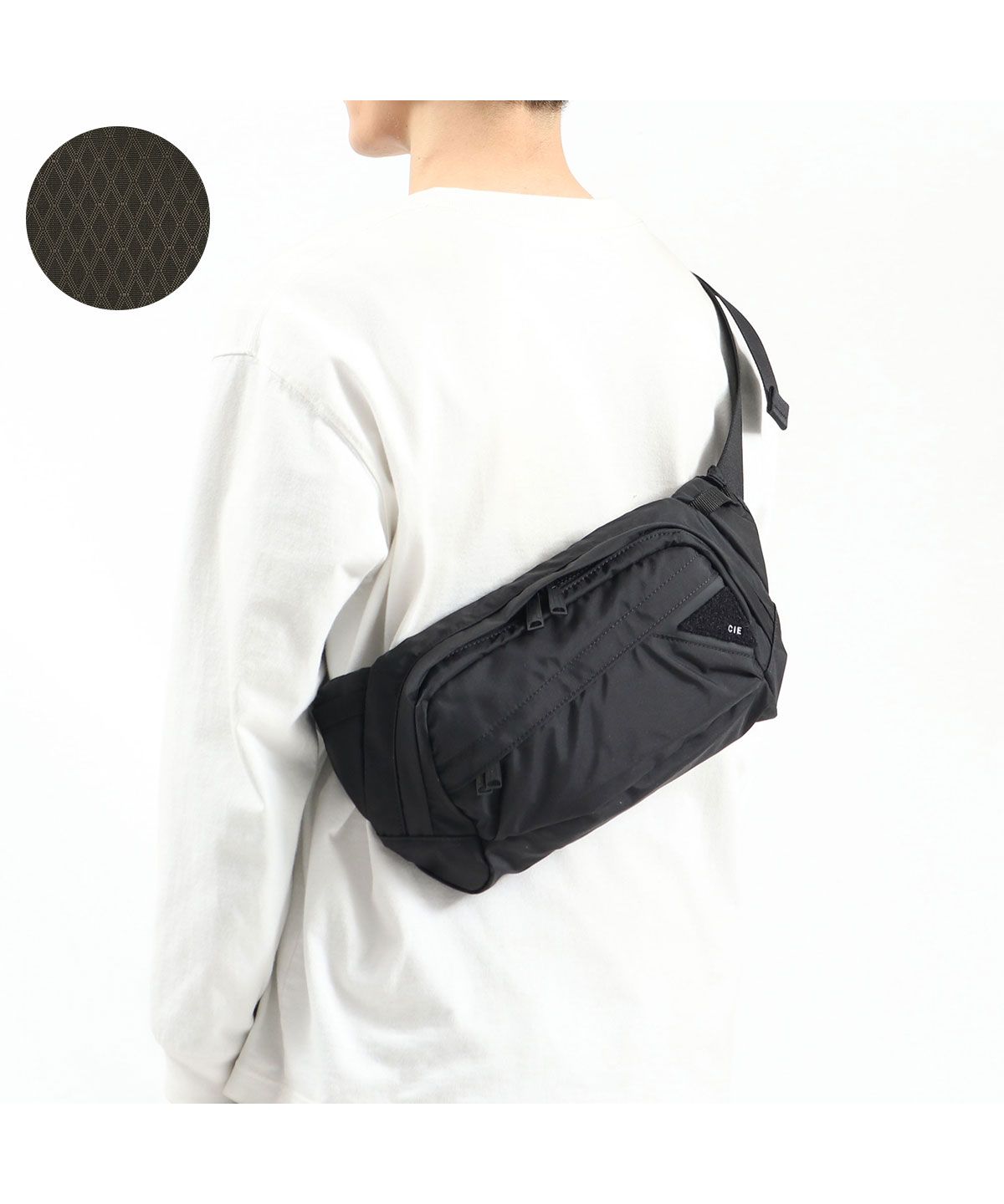 シー ボディバッグ CIE FLOW BODYBAG ウエストバッグ 斜めがけバッグ