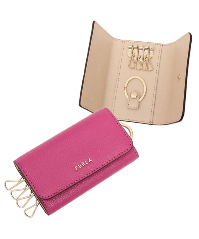 未使用　フルラ　FURLA　６連キーケース　バビロン　レザー 新品 未使用 FURLA フルラ バビロン 6連 キーケース