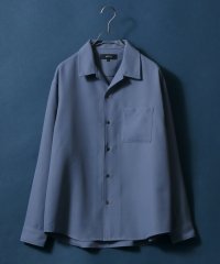ANPAS/【ANPAS】Oversized Twill Open Collar Shirt/オーバーサイズ ツイル オープンカラーシャツ メンズ シャツ 長袖/504522765
