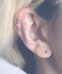 MAISON mou/【YArKA/ヤーカ】silver925 3line ear cuff 2/シンプルイヤーカフ シルバー925/504525157