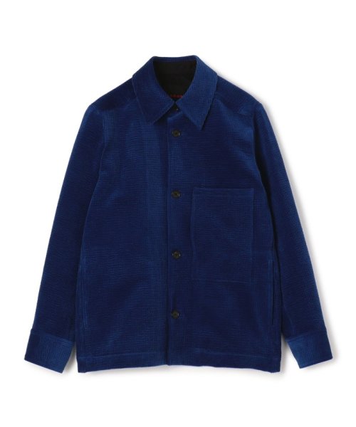 CABaN ストレッチコーデュロイ シャツブルゾン