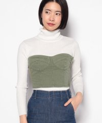 Spick & Span/HOLIDAY MILITARY BICOLOR BUSTIER/504515536