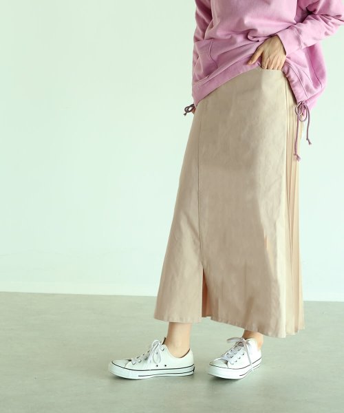 Vin バックプリーツチノスカート