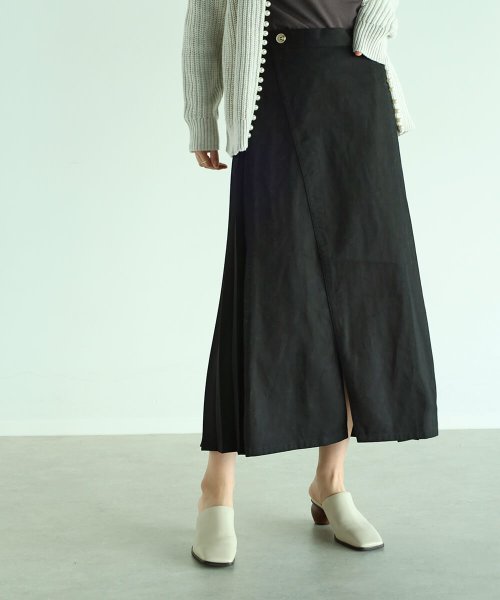 Vin バックプリーツチノスカート