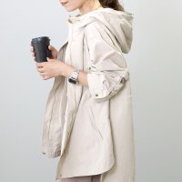 Aletta vita/アレッタ ヴィータ Aletta vita T/Cピーチサイドボタンフーディーマウンテンパーカー/504526159