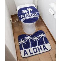 KAHIKO/【Kahiko】HAWAIIAN TOILETRY COVER＆MAT トイレセット パームツリー 4ILP2155/504526184