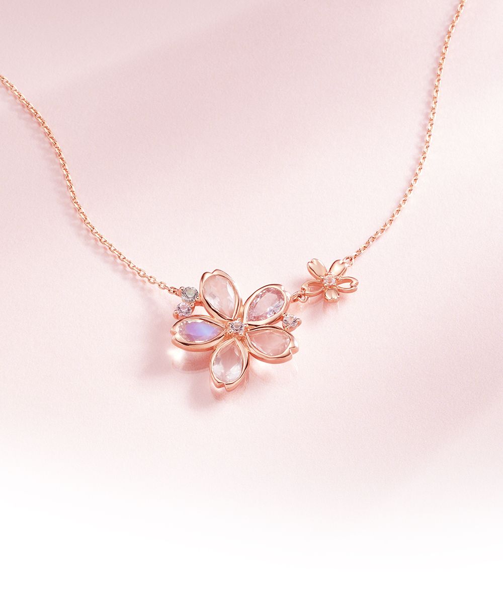 【4℃】sakura collection 2022 K10 ネックレス種類ネックレス