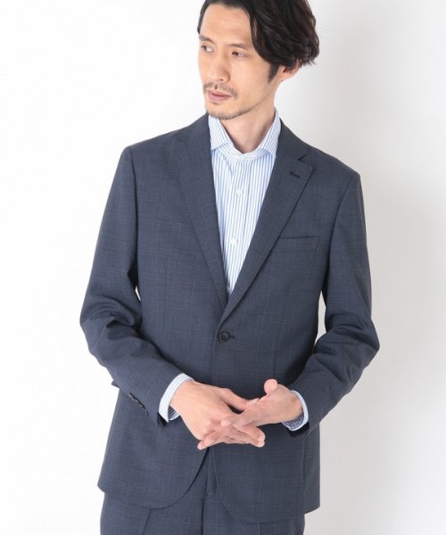 EVALETツイルチェックジャケット