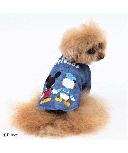 Hyoonインディゴデニムシャツ ディズニー Disney D Fashion