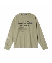 MAC HOUSE(kid's)/T－GRAPHICS ティーグラフィックス 袖プリントロングスリーブTシャツ PMHTG22S01B/504524272