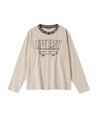 MAC HOUSE(kid's)/T－GRAPHICS ティーグラフィックス ネックロゴロングスリーブTシャツ PMHTG22S03B/504524273