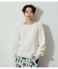 AZUL by moussy/2WAY FRONT TWIST SET KNIT TOPS/504531218