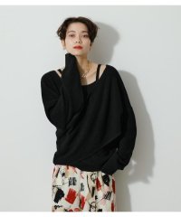 AZUL by moussy/2WAY FRONT TWIST SET KNIT TOPS/504531218